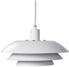 Dyberg Larsen DL31 pendel 15 cm hvit