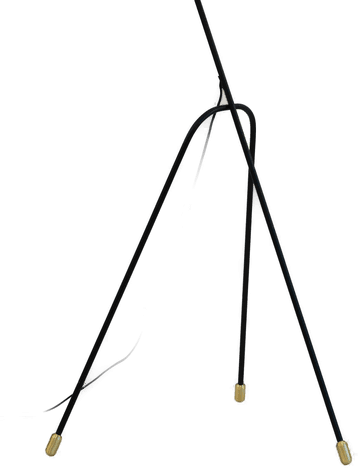 Dyberg Larsen gulvlampe Miles, svart