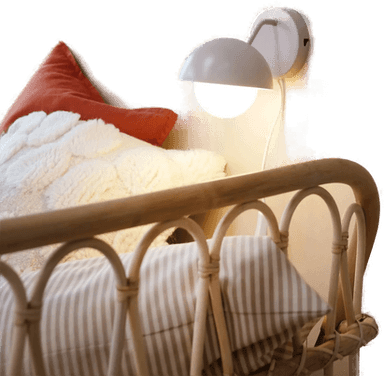 Dyberg Larsen Rose vegglampe matt beige