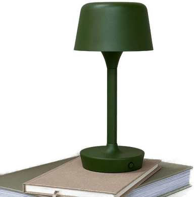 Dyberg Larsen Flow LED-bordlampe, grønn, 25 cm