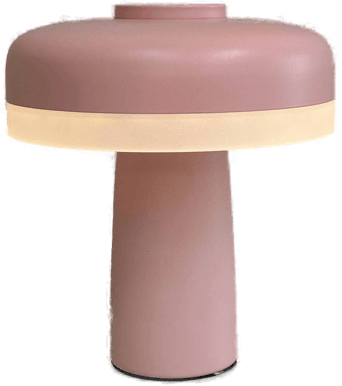 Dyberg Larsen LED-bordlampe Porter, rosa