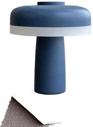 Dyberg Larsen LED-bordlampe Porter, blå