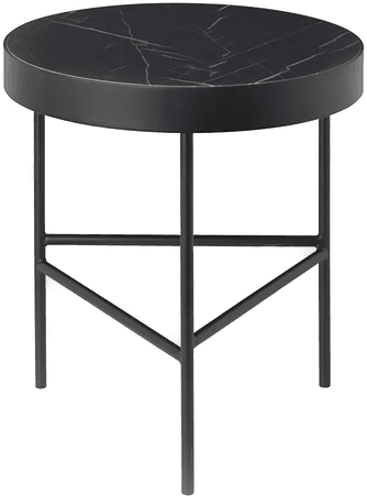 Ferm Living Marble Table Medium Black