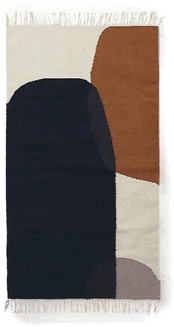 Ferm Living Kelim Teppe Small Merge