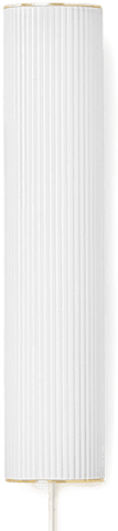 Ferm Living Vuelta Vegglampe 40 cm Hvit/Messing