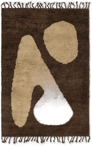 Ferm Living Ullteppe Abstract 120x180 cm