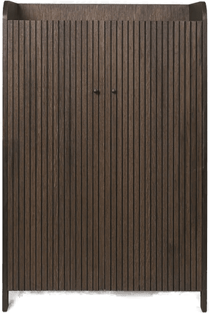 Ferm Living Sill Cupboard Low Dark Stained Oak