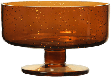 Ferm Living Oli dessertglass 24 cl Amber