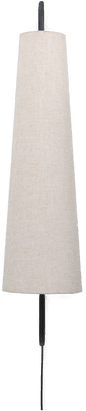 Ferm Living Ancora Vegglampe Black/Natural