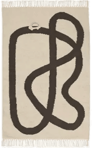 Ferm Living Lane teppe 70 x 105 cm