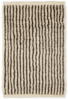 Ferm Living Kami teppe 80x120 cm Off-white/Kaffe