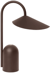 Ferm Living Arum lampe Dark Chocolate