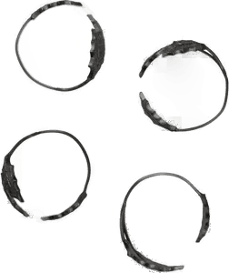 Ferm Living Holly leaf serviettring 4-pack