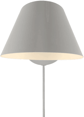 Dftp Vegglampe Stay Short, grå