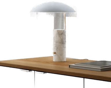 Dftp Bordlampe Mademoiselle, hvit