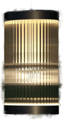 Nordlux Coupar pendellampe, Ø 13 cm, svart