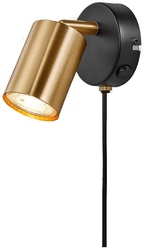 Nordlux Explore Vegglampe Messing