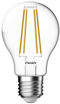 Nordlux LED-filamentpære E27 4,7 W 3-pakning