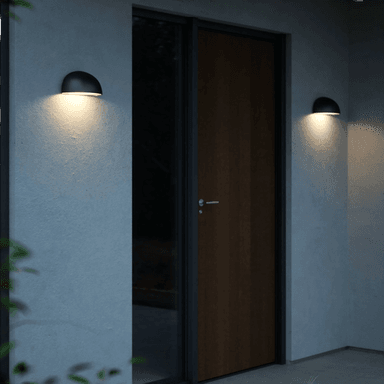 Nordlux Scorpius Maxi vegglampe, svart