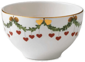 Royal Copenhagen Stjerne Riflet Jul Skål 30 cl