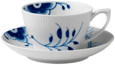 Royal Copenhagen Blå Mega Riflet kopp 28 cl