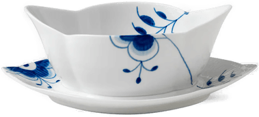 Royal Copenhagen Blå Mega Riflet Sausenebb 55cl