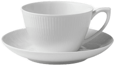 Royal Copenhagen Hvit Riflet kopp 28 cl