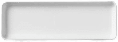 Royal Copenhagen Hvit Riflet Fat 36 cm