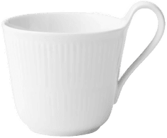 Royal Copenhagen Hvit Riflet kopp 33 cl