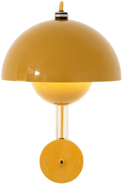 &Tradition Flowerpot VP8 vegglampe Mustard