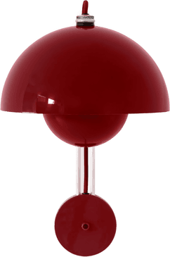 &Tradition Flowerpot VP8 vegglampe Vermilion Red