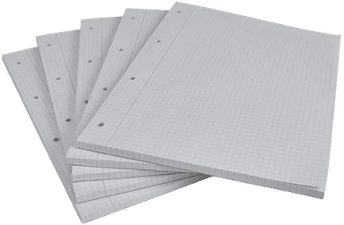 Bantex standardblokk A4 rutet 4H