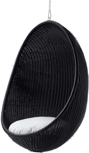 Sika Design Hanging Egg Chair Svart