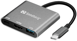 Sandberg USB-C Mini Dock HDMI+USB