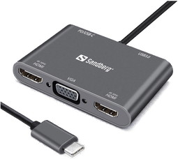 Sandberg USB-C MultiPort Docking Station