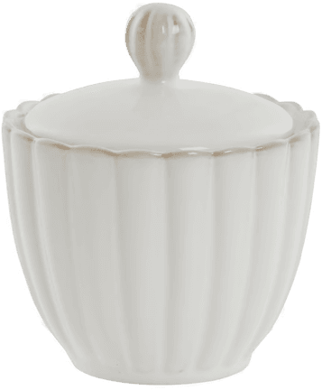 Lene Bjerre Camille sukkerskål Off White