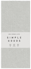 Simple Goods oppvaskklut 2 stk lys grå