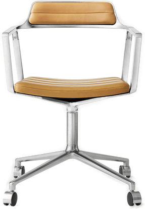 Vipp 452 kontorstol camel læder