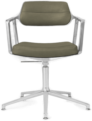Vipp453+ kontorstol bosco green lær