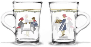 Holmegaard Christmas Hot Drink glass 24 cl 2-pk