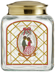 Holmegaard Julekakeglass 2025 16 cm