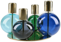 Holmegaard Bubble lysestake 14 cm