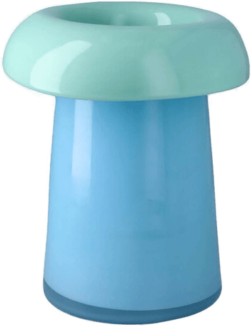 Holmegaard Soma vase 22,5 cm lys blå/aqua