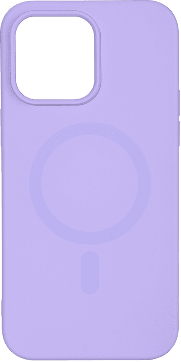 Essentials Silikon MagSafe-deksel iPhone 14 Pro Max - Lila