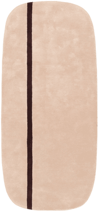 Normann Copenhagen Oona Rug 90 x 200 cm Rose