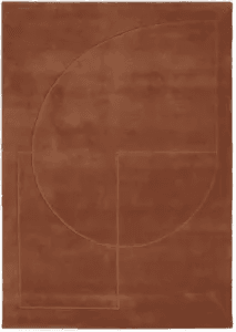 Linie Design Poem ullteppe Amber, 170 x 240 cm