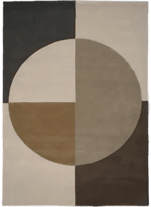 Linie Design Radiality ullteppe Olive