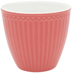 Greengate Alice latte kopp 35 cl coral