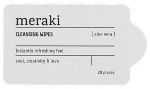Meraki Aloe Vera Cleansing Wipes 20 stk