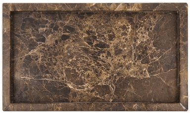 House Doctor Able dekorasjonsbrikke Brun